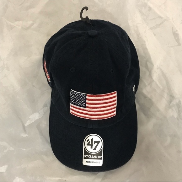 47 Brand MLB St. Louis Cardinals American Flag Baseball Cap - Picture 9 of 16